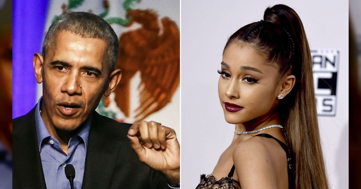 Obama-y-Ariana-Grande © El Periódico.