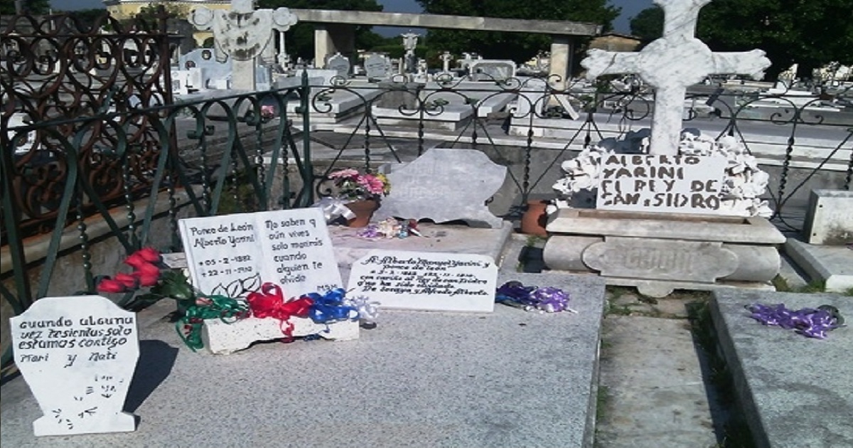 Yarini, "el nuevo santo milagroso" en el Cementerio de Colón