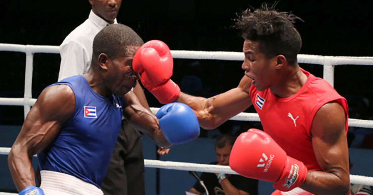 Boxeadores cubanos © Jit / Mónica Ramírez