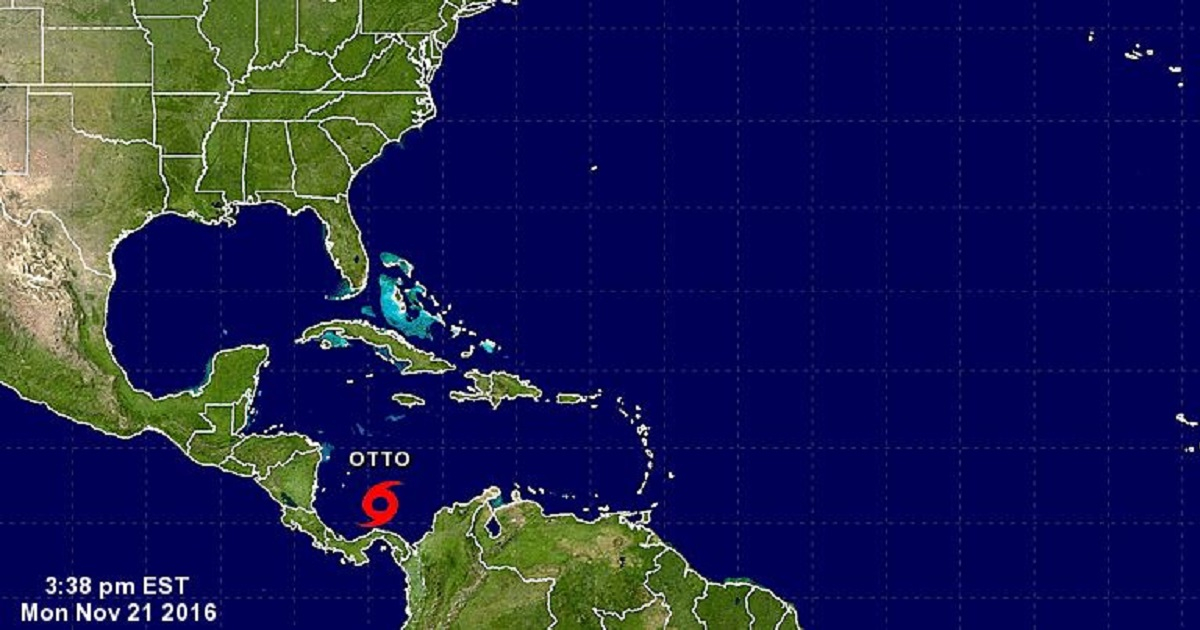 Se forma la décimosexta depresión tropical al suroeste del Caribe © Centro Nacional de Huracanes