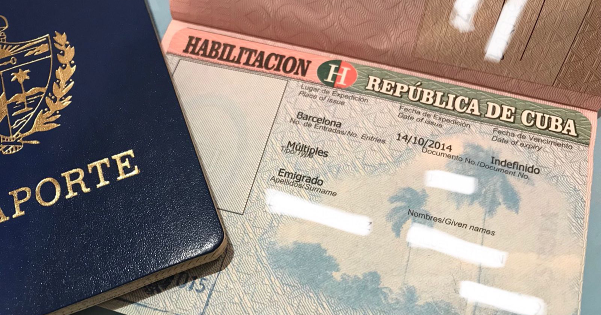 Habilitación del pasaporte © CiberCuba