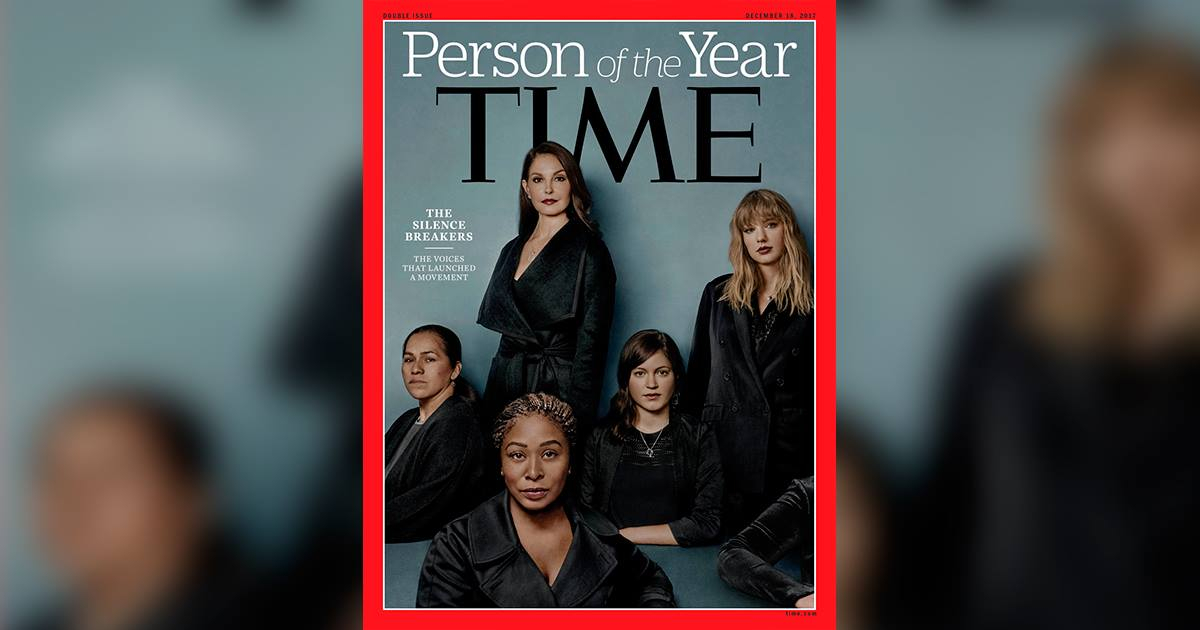 Portada de la revista Time con el personaje del año 2017 © Time