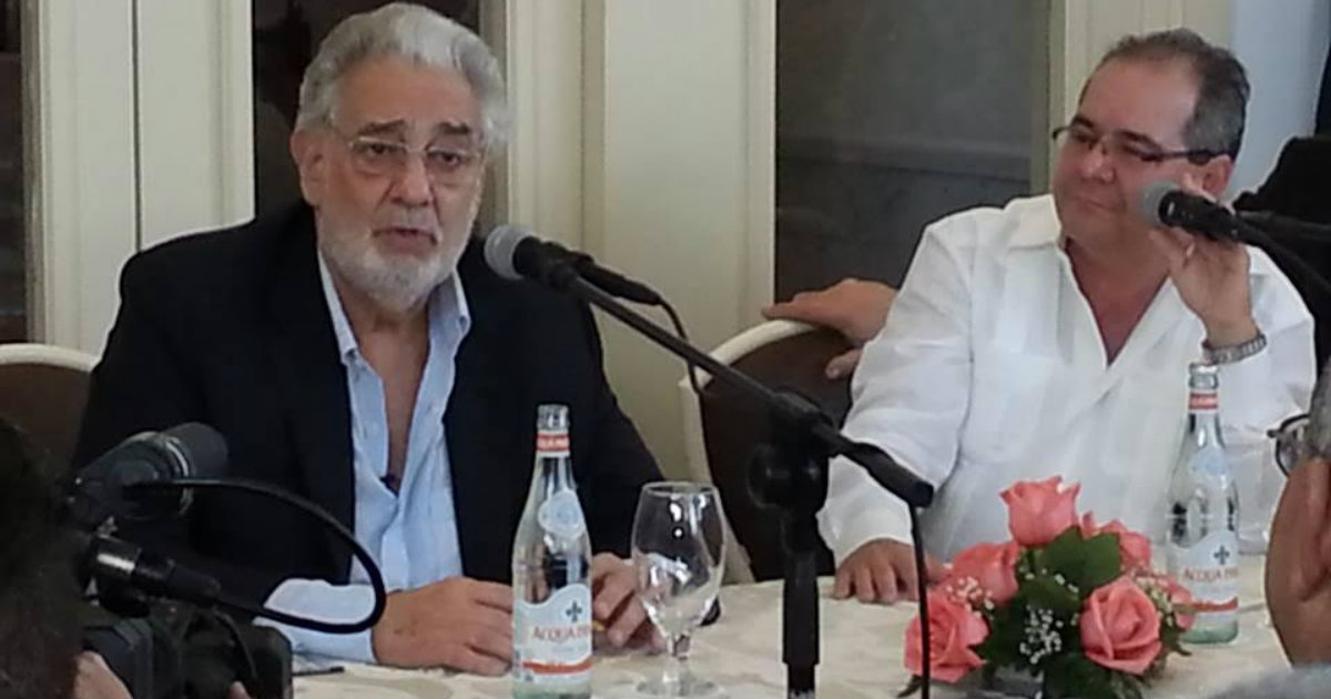 Plácido Domingo en La Habana © CiberCuba