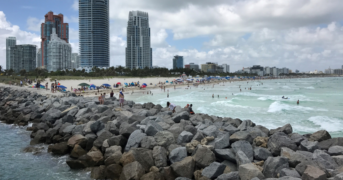 Playa de Miami © CiberCuba
