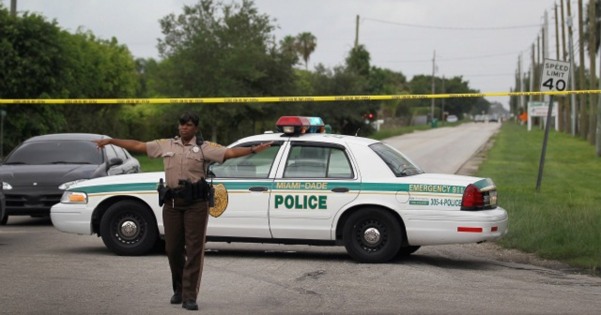 Policía de Miami en un operativo reciente. © La Gazzeta DF