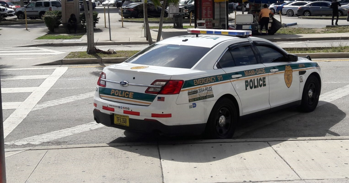 Policía de Miami-Dade (Imagen de Archivo) © CiberCuba
