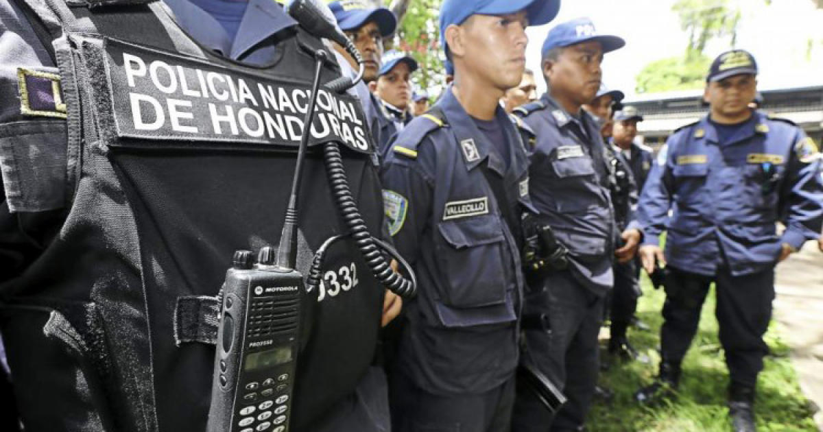 Policía de Honduras © Honduras en Línea