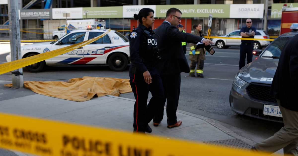 Atropello masivo en Toronto © Reuters