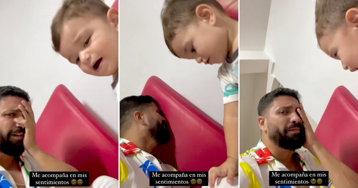 ¡Alejandro Cuervo muestra el talento innato de su hijo Bastian para la actuación!