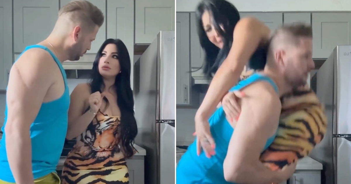 Heydy González revela las travesuras matutinas de su pareja Eddy Borges