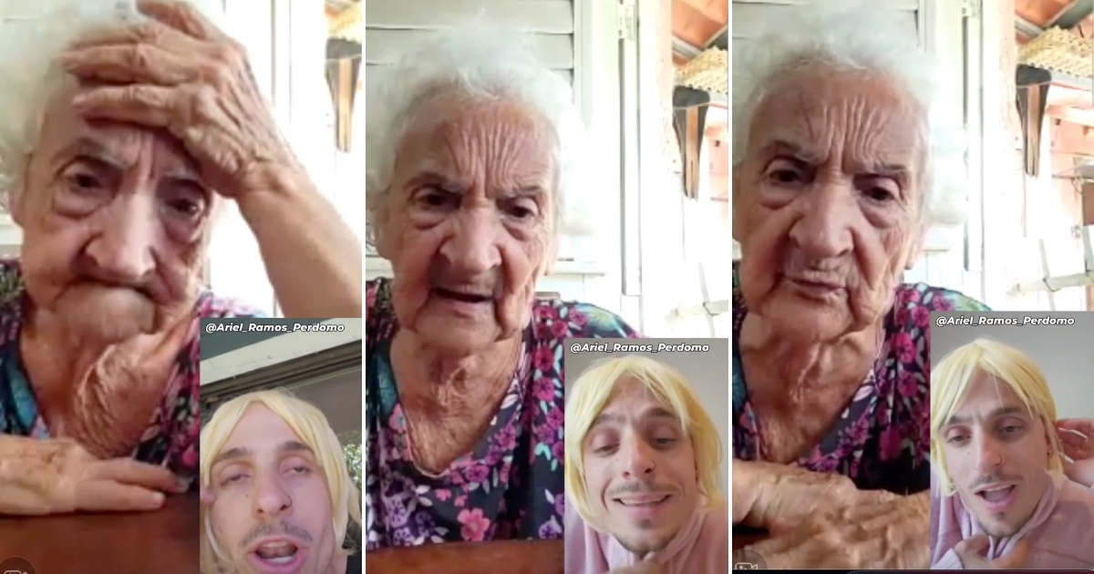 Abuela Martha acepta reto de usar tanga provocativa para fiesta en Miami