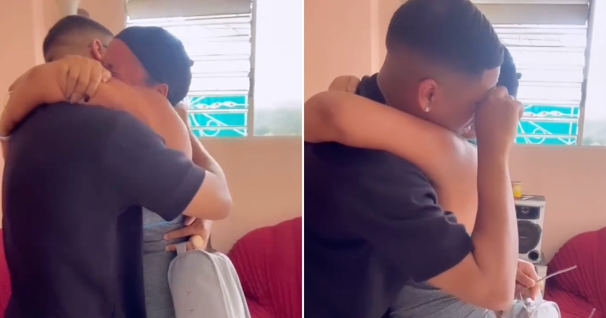 Reencuentro emotivo: Reguetonero Rey Tony vuelve a abrazar a su madre tras dos años