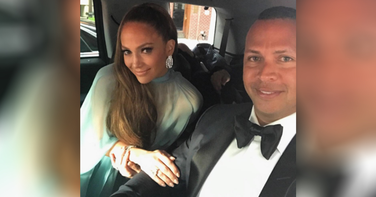 Jennifer Lopez y Alex Rodríguez © Alez Rodríguez / @arod / Instagram