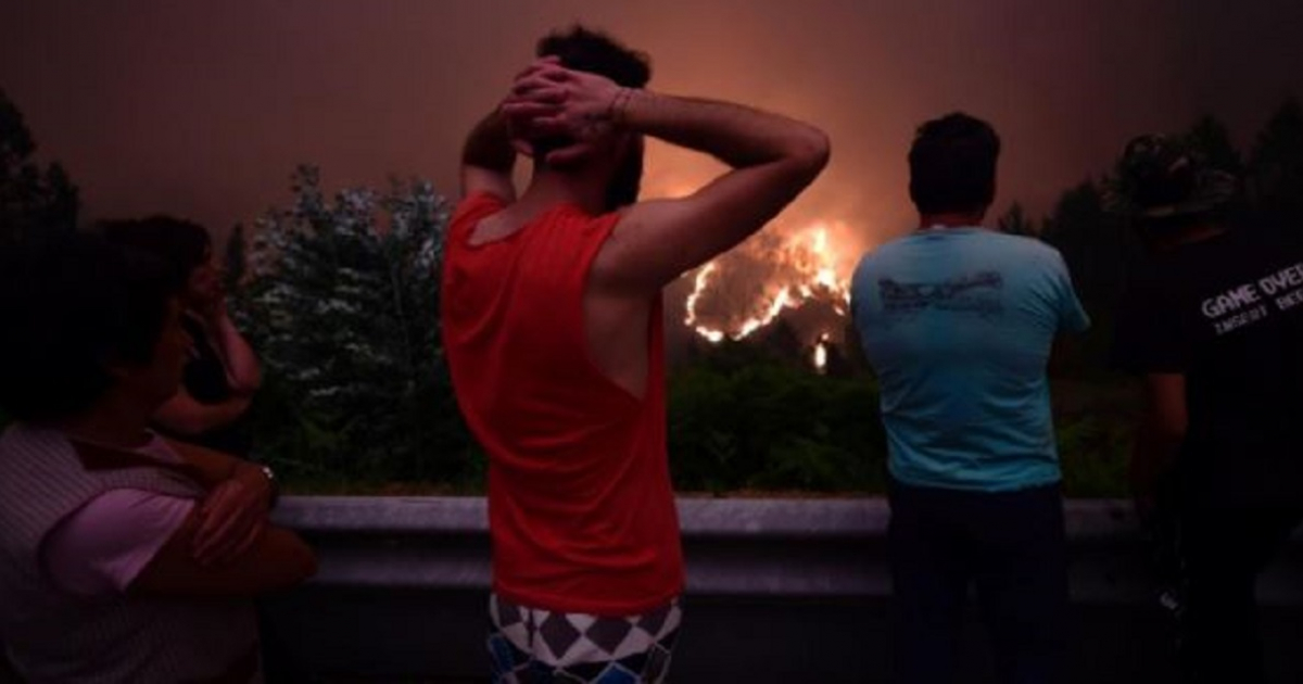 Incendio en Portugal © Univisión/Youtube