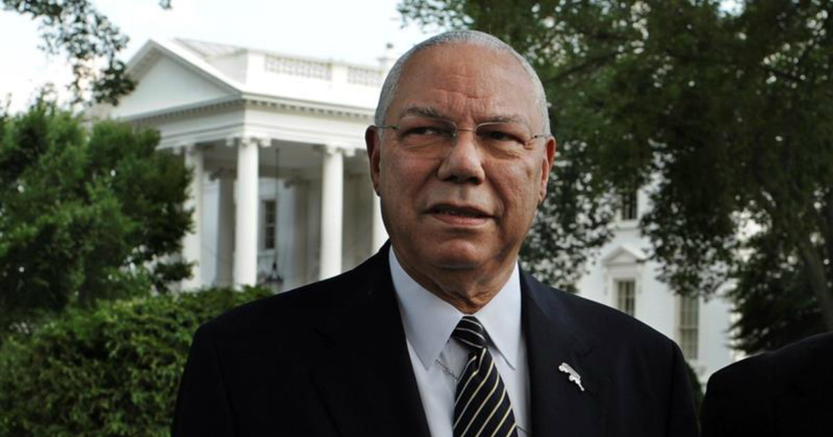 Colin Powell durante la primera Presidencia del republicano George W. Bus © EFE / Archivo