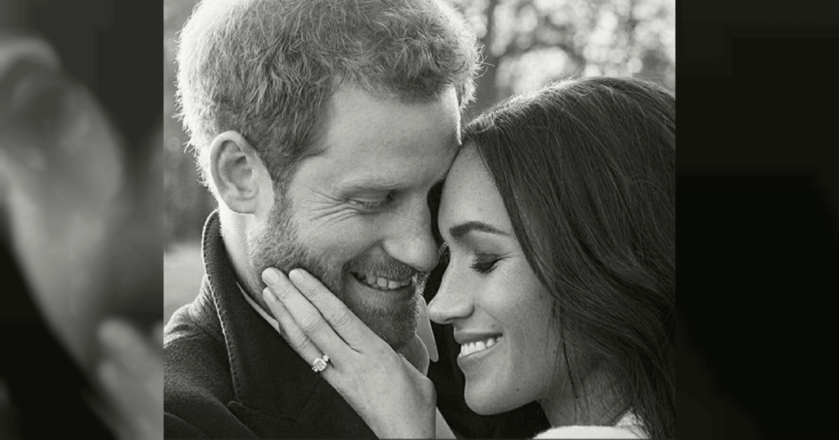 El príncipe Enrique de Inglaterra y su novia Meghan Markle © Prince Harry/Twitter