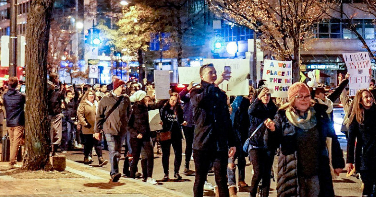 La protesta en Washington © Wikimedia Commons