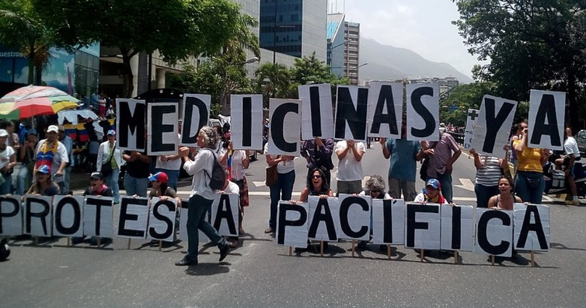 Protestas en Venezuela © Wikimedia