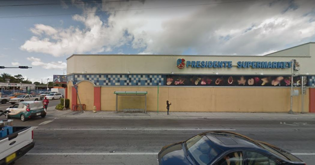 Presidente Supermarket 2100 NW 36th St, Miami © Google Maps