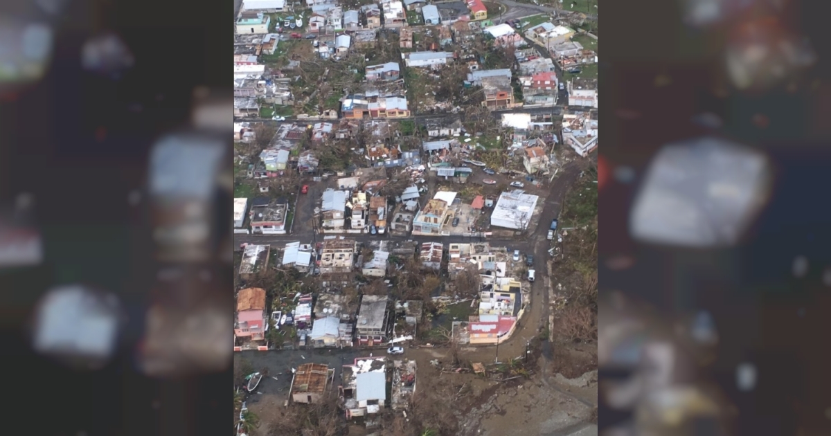 Devastación en Puerto Rico tras paso de huracán María © Twitter/ Ricardo Rosello
