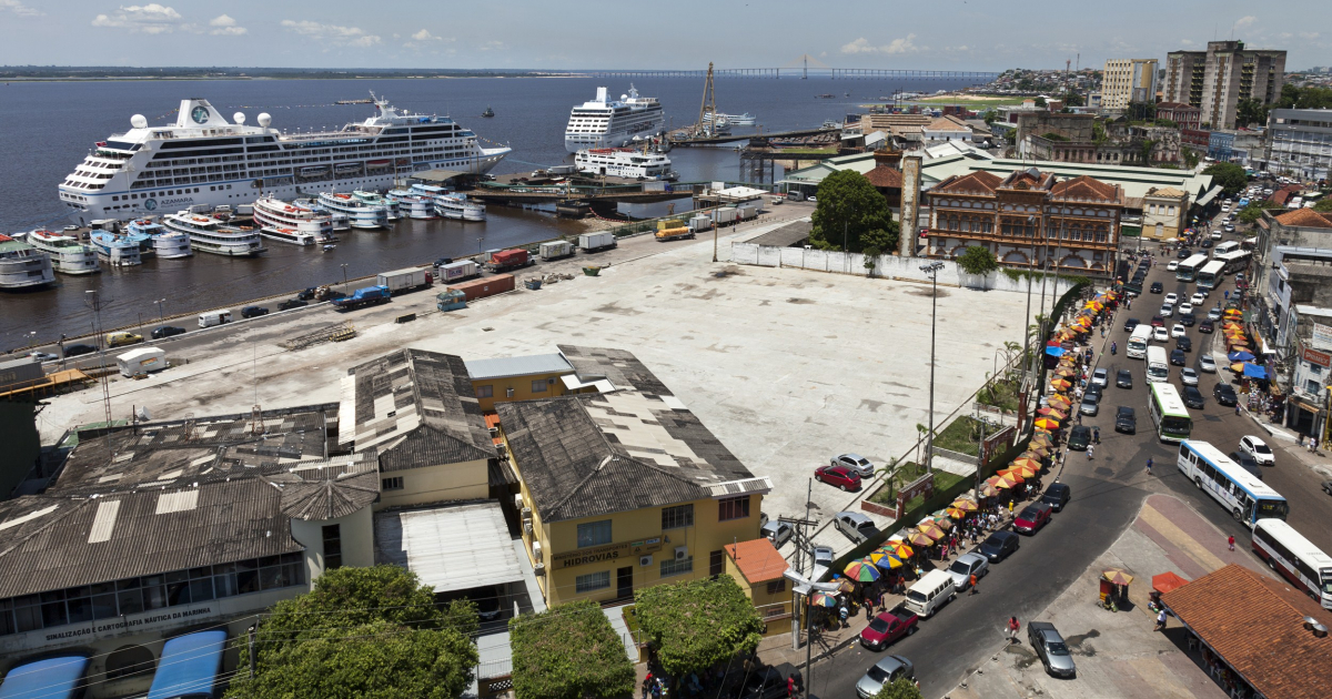 Puerto de Manaos, Amazonas, Brasil © Wikimedia