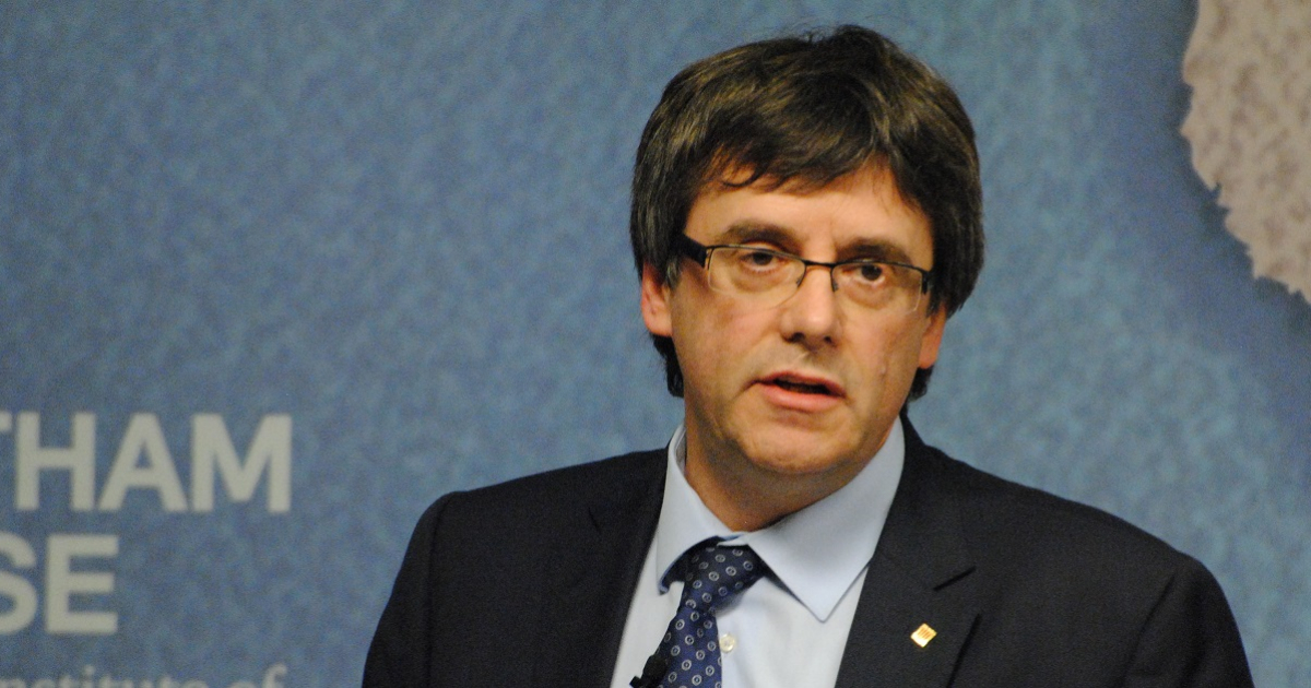 Carles Puigdemont © Wikimedia Commons/Chatham House/Creative Commons