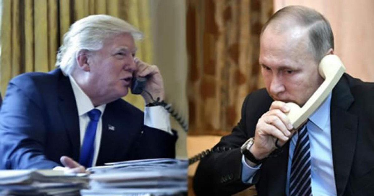 Putin llama por teléfono a Trump © El Heraldo