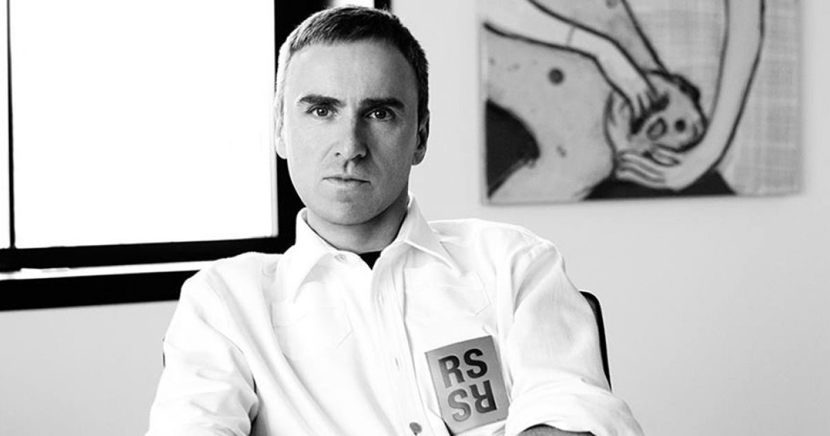 Raf Simons © Calvin Klein