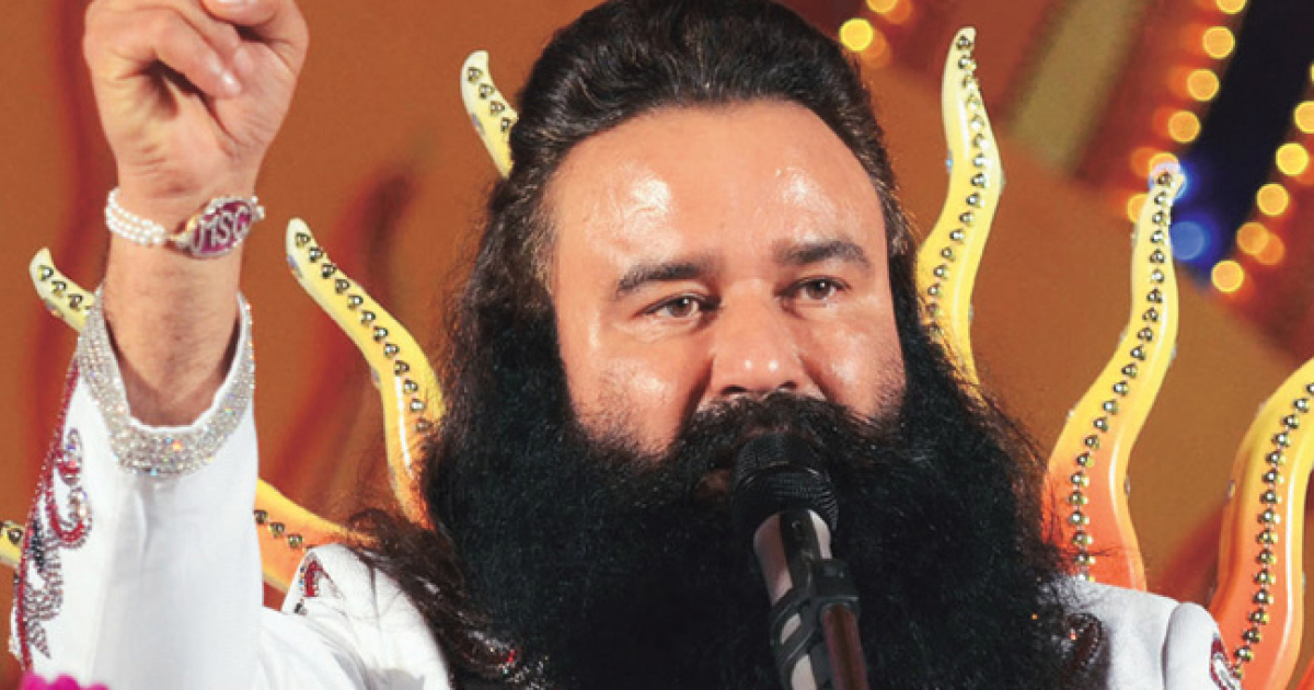 Ram Rahim, el gurú indio condenado por violar a dos seguidoras suya © India Today