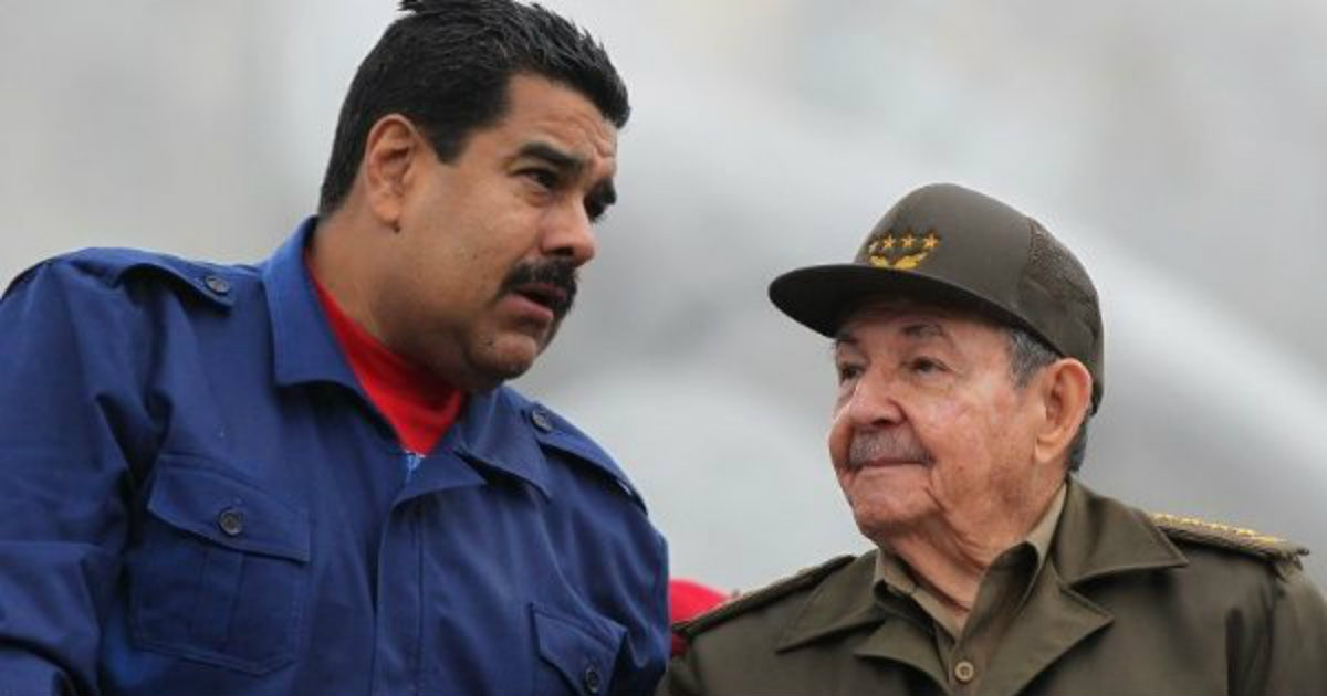 Nicolás Maduro y Raúl Castro. © Félix llerena / Twitter