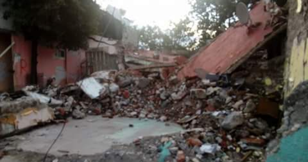 Terremoto en México © Cortesía de Lizbeth Blanco para Cibercuba
