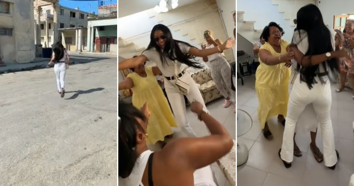 Joven cubana vuelve a su tierra y conmueve con reencuentro maternal: "Corazón lleno de amor puro"