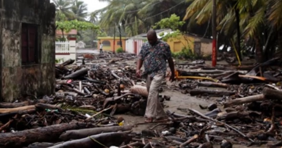 Devastación en República Dominicana tras el paso del huracán Irma © CiberCuba