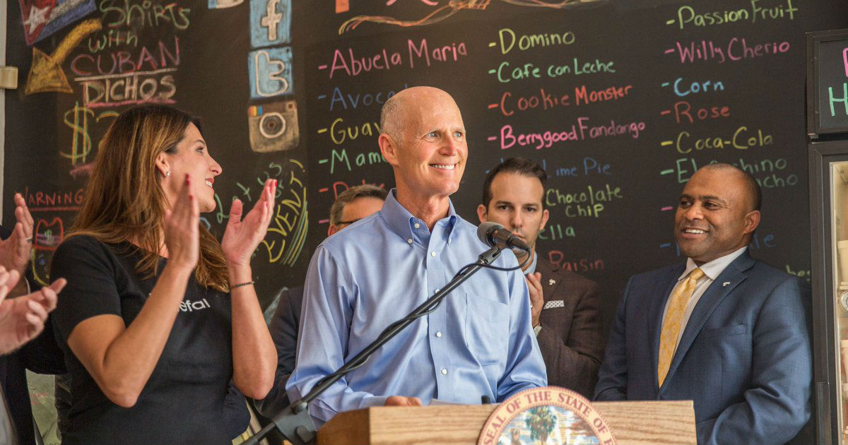 Rick Scott, gobernador de la Florida. © Rick Scott / Twitter