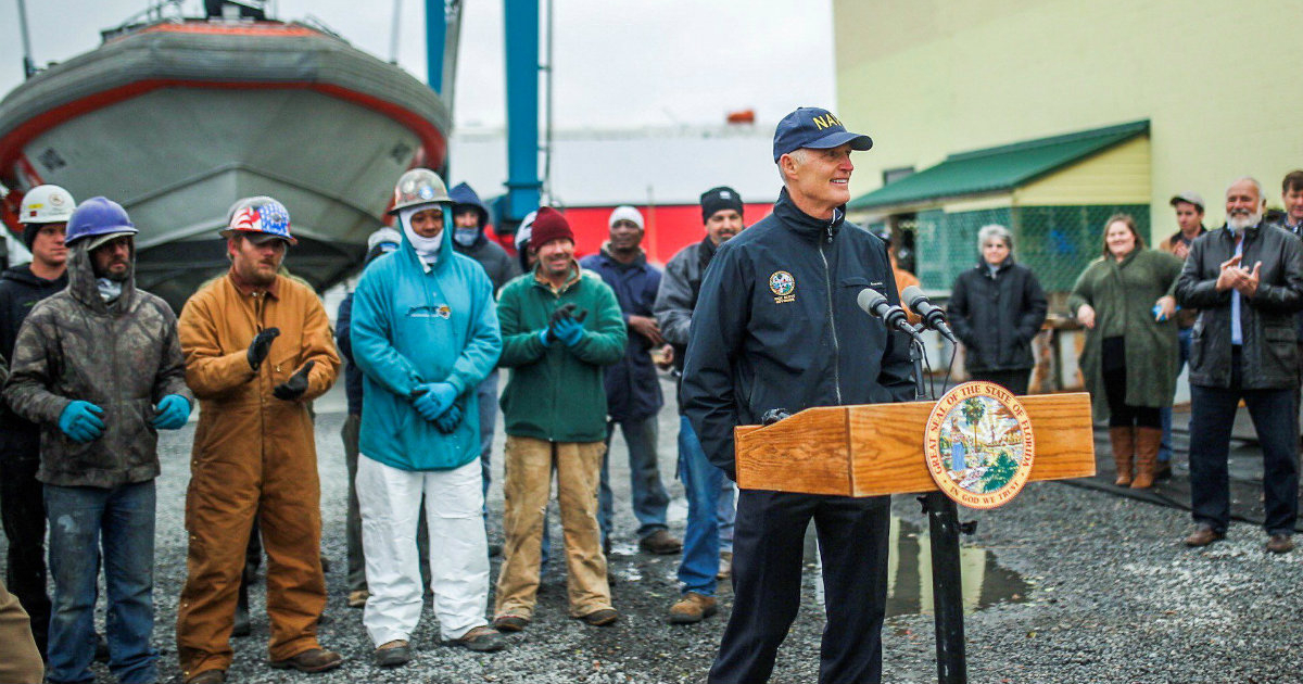 Rick Scott, gobernador de la Florida. © Rock Scott / Twitter