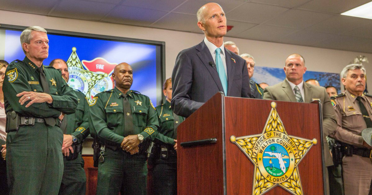 El gobernador de la Florida, Rick Scott. © Rick Scott / Twitter