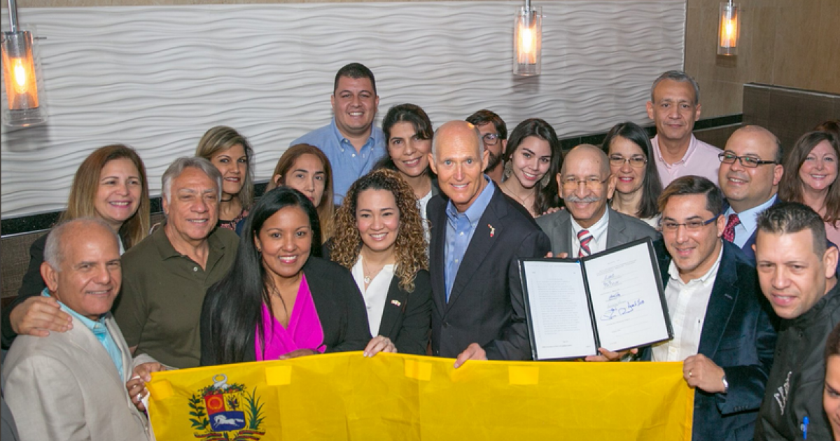 Gobernador Rick Scott quiere ser senador con ayuda de los hispanos © Twitter / Rick Scott