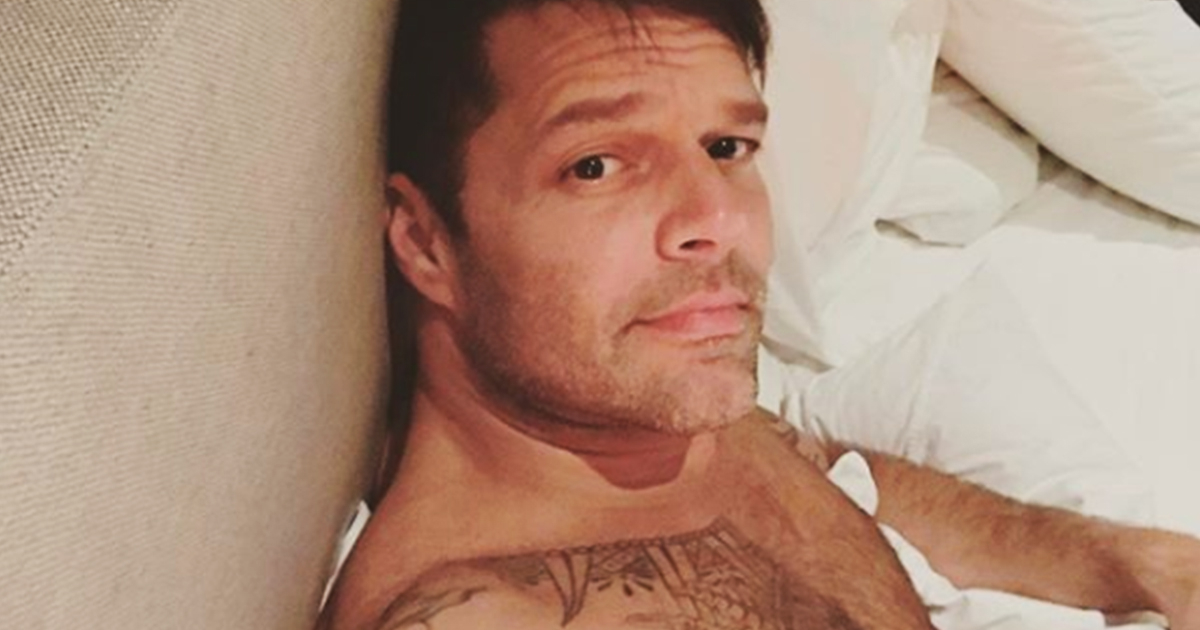 Ricky Martin desnudo © Ricky Martin / @ricky_martin / Instagram