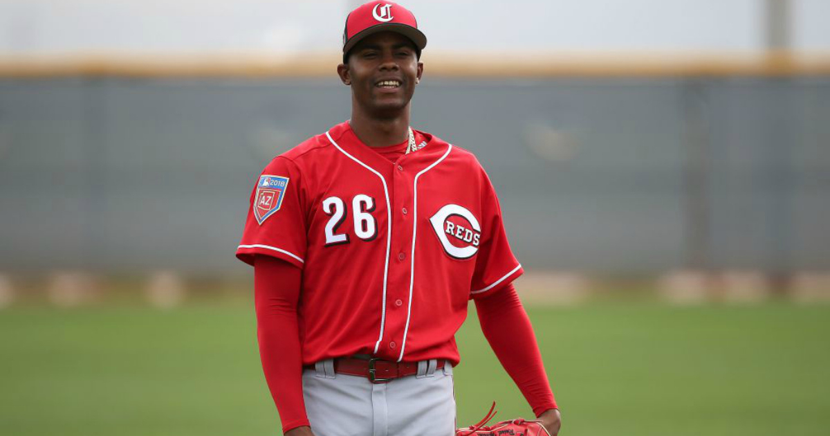 Raisel Iglesias © Dr. sonam sharma/Twitter