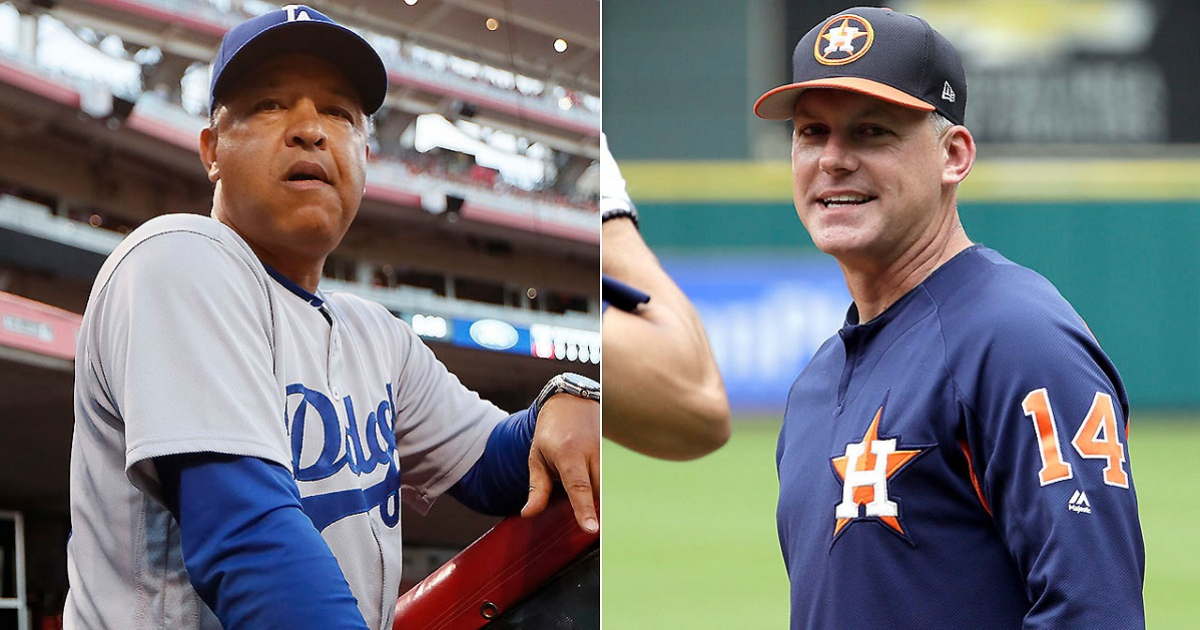 Dave Roberts y Arthur Hinch © MLB.com