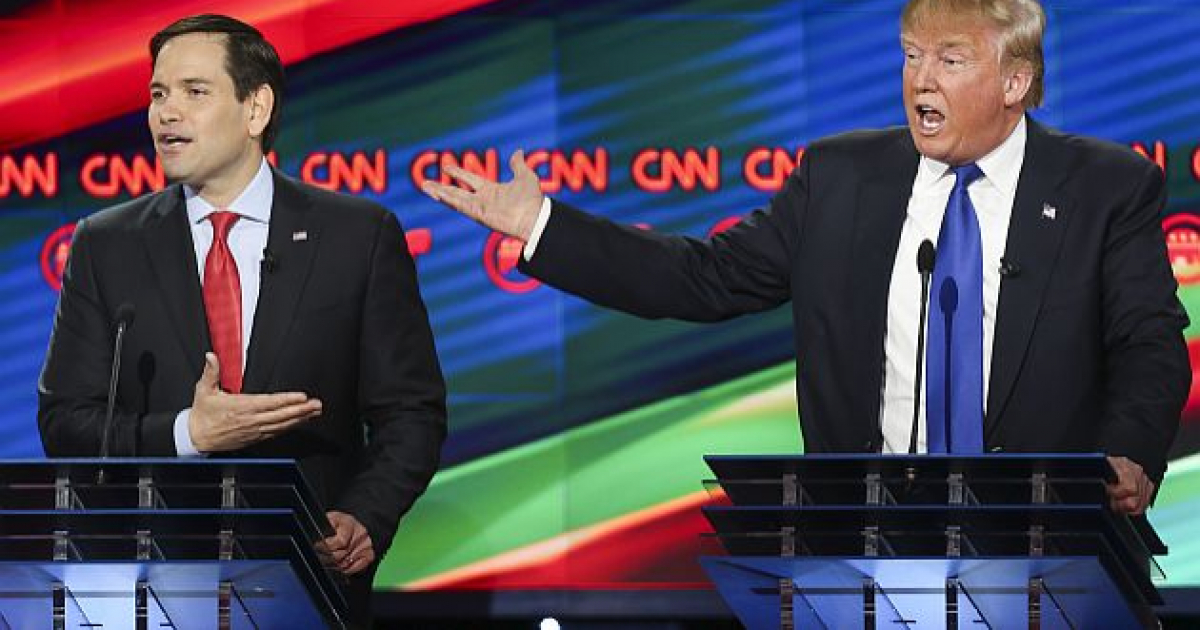 Donald Trump Y Marco Rubio Debaten Sobre Cuba