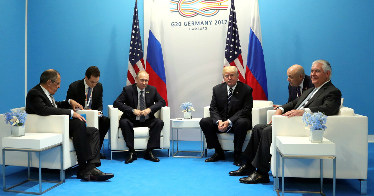 Vladimir Putin y Donald Trump en una reunión diplomática © Wikimedia