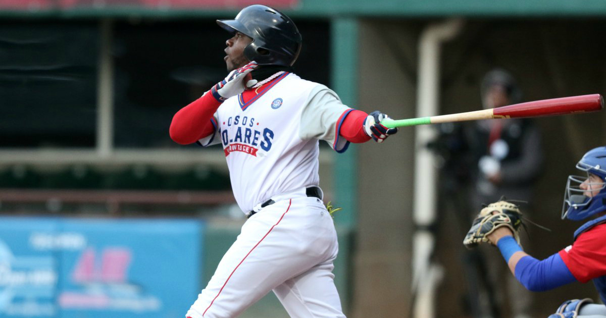 Rusney Castillo © PawSox/Twitter