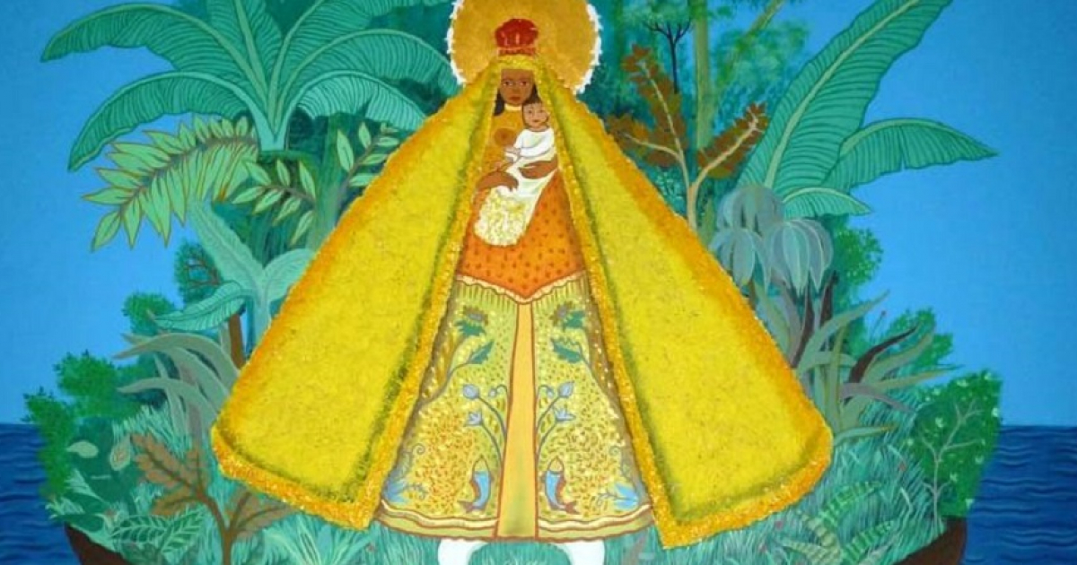 Virgen de la Caridad del Cobre Alicia Leal © www.cubarte.cult.cu