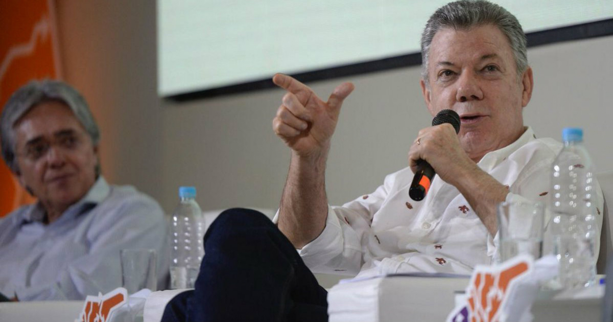 El presidente de Colombia, Juan Manuel Santos. © Juan Manuel Santos / Twitter