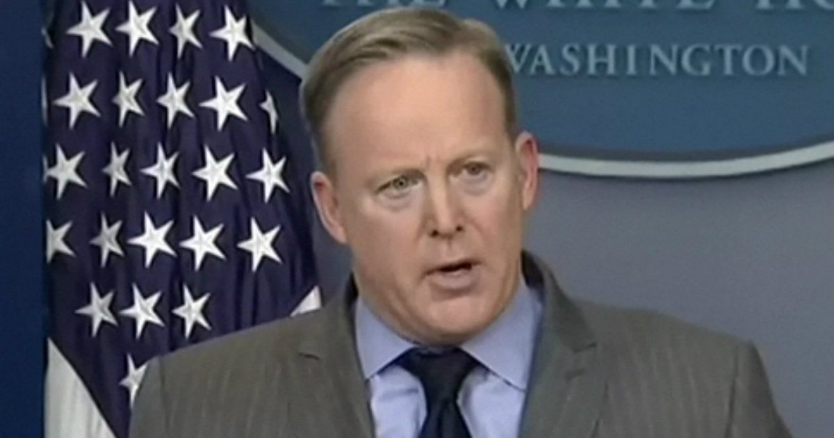 Sean Spicer © Wikipedia