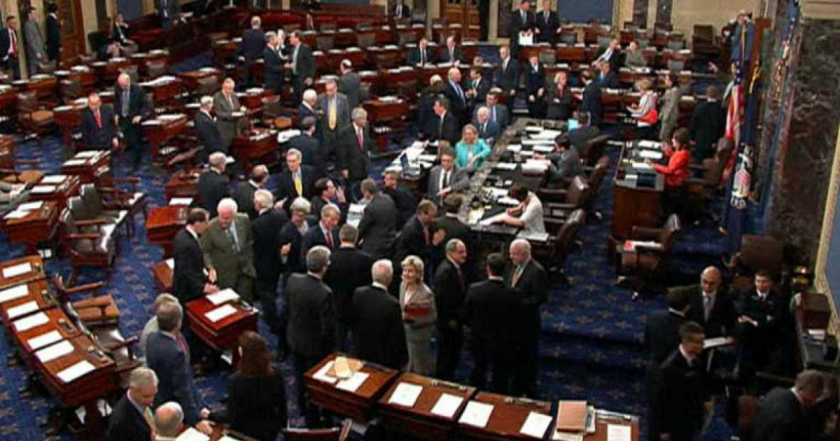 Senadores estadounidenses en una imagen de archivo © RTVE
