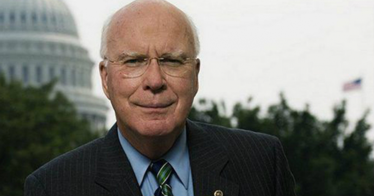 El senador demócrata Patrick Leahy en una imagen de archivo © Vermont Democratic Party