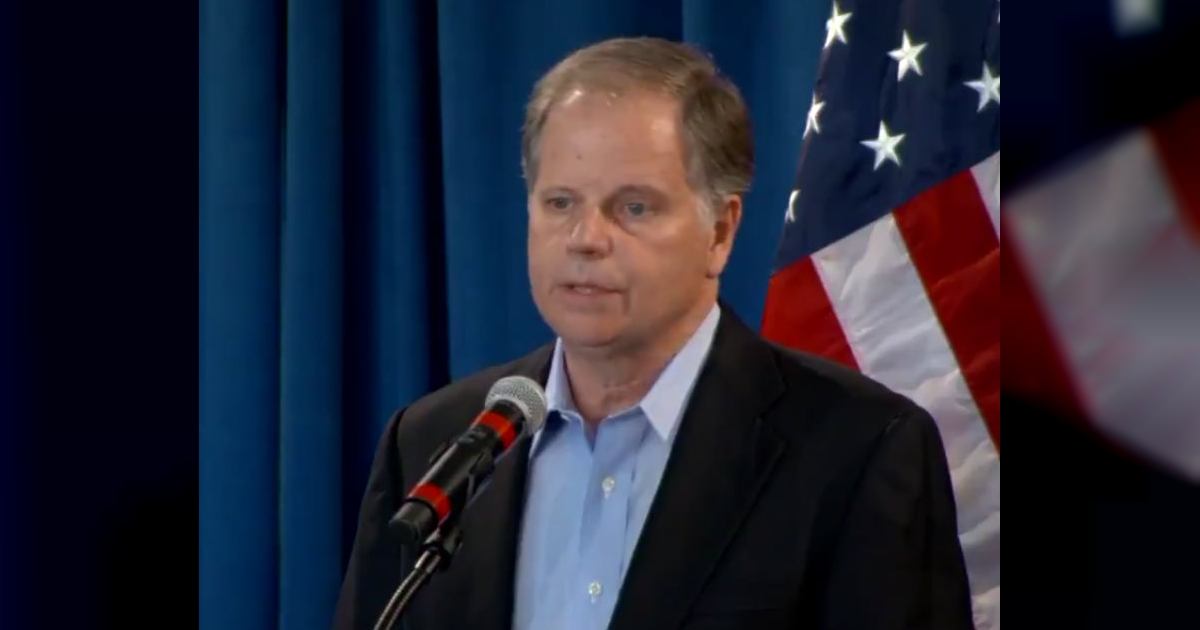 Senador demócrata por Alabama, Doug Jones. © Abc News / Twitter