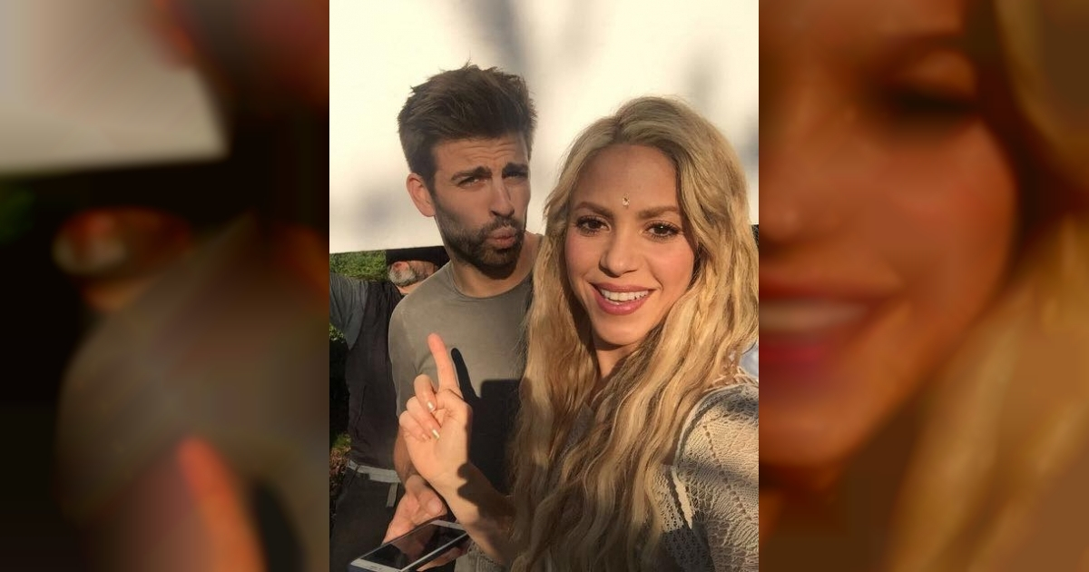 Shakira y Piqué. © Shakira / Facebook